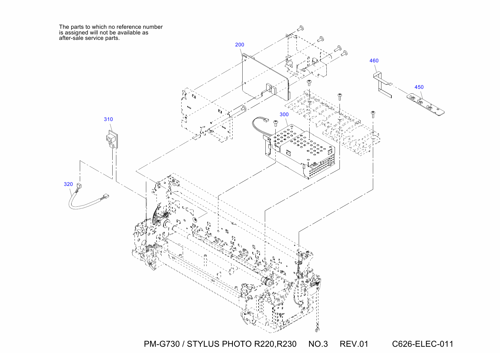 EPSON StylusPhoto R220 R230 Parts Manual-6